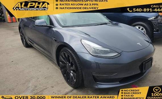 TESLA MODEL 3 2022 5YJ3E1EC6NF274142 image